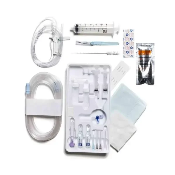 Avanos Medical Tray Paracentesis 18Gx4-3/4″ With Lidocaine/8 Suction Tubing Lf Sterile 4/Ca – 61448