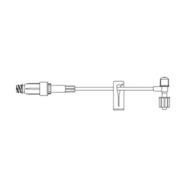 B. Braun Medical Iv Extension Set Needleless 5-1/2″ T-Port Spin-Lock Connector 100/Ca – 473449