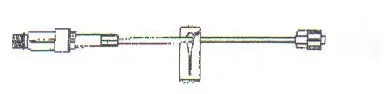 B. Braun SafeDay* Extension Set 8 Inch Tubing 1 Port 0.61 mL Priming Volume DEHP-Free – 352901