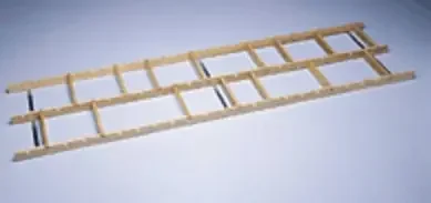Bailey Bailey Foot Placement Ladder 23-1/2 X 92 Inch Natural – 210