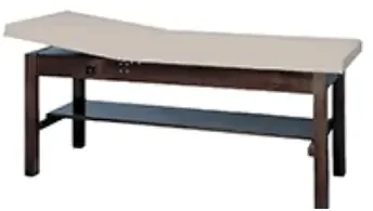 Bailey Treatment Table with Shelf Fixed Height – 421
