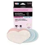 Bamboobies Washable Bamboo Rayon Nursing Pad, 2 Pair Pack, 1 Regular And 1 Overnight