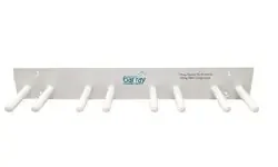 Bar-Ray X-Ray Apron Peg Rack Wall Mounted 8 Pegs White – 60081