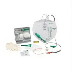 Bardex Infection Control Silver Hydrogel-coated 2-way Foley Tray 14 Fr