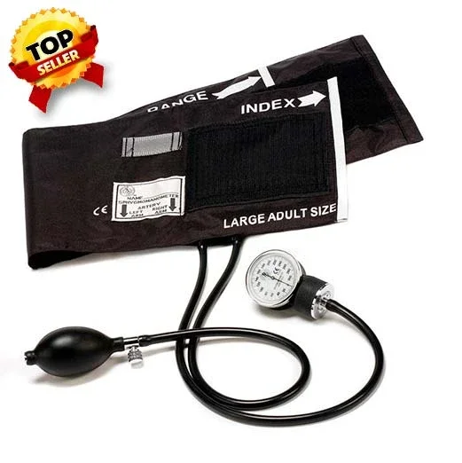 Basic Series Aneroid Sphygmomanometer, Adult Size by Barrington Ventures
