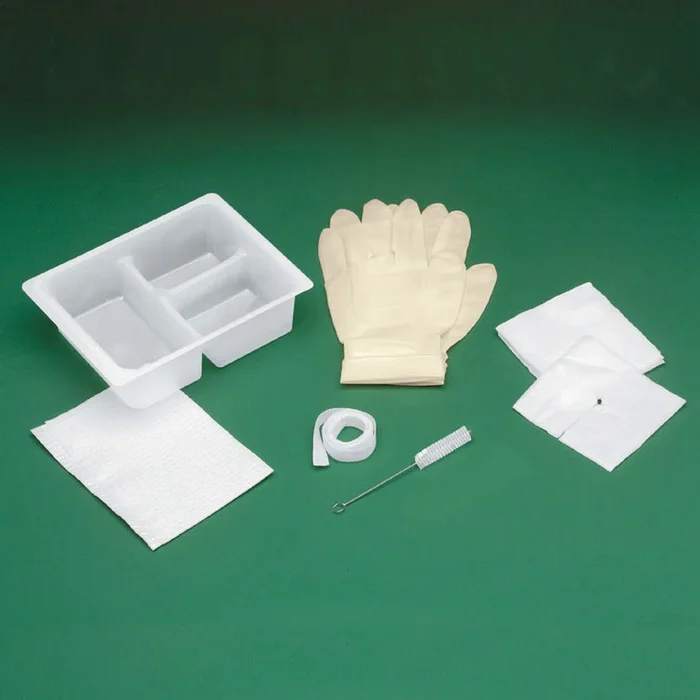 Basic Tracheostomy Clean And Care Tray 4″ X 4″