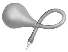 Bausch & Lomb Rubber Bulb 8.5 Inch, Small, Rubber, With Tubing, 6.4 Inch Tube Length – N0312 S