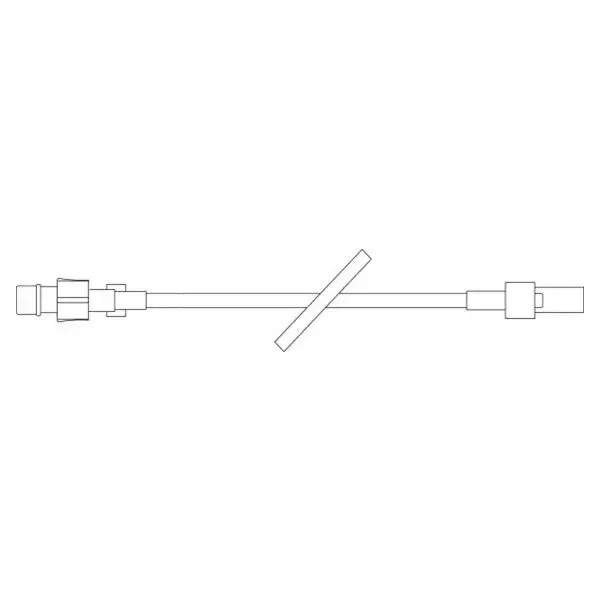 Baxter Healthcare Iv Extension Set 14 Preattached Inj St M Ll Adptr/Clr 48/Ca – 1C8454
