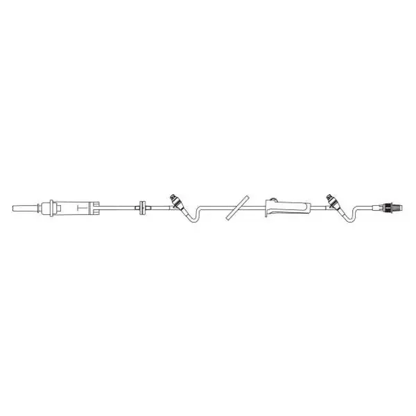 Baxter Healthcare Iv Solution Set Continu-Flo 10 Drops/Ml Male Luer Lock Adapter 48/Ca – 2C8519