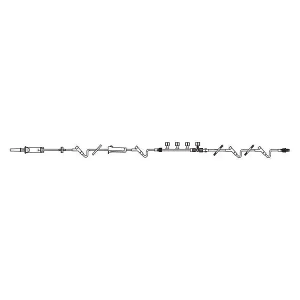 Baxter Healthcare Iv Solution Set Continu-Flo 10Drp 2Inj St M Ll Adptr Prmry Infs 48/Ca – 2C6931