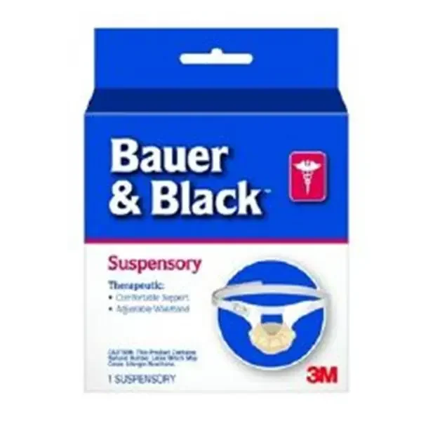 BD EHS Business Suspensory Bauer & Black _ Cotton Medium 48/Ca – 202262