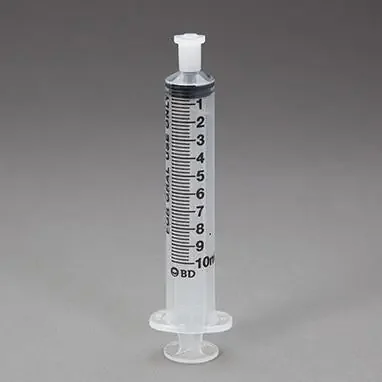 BD Oral Dispensers with Tip Caps, 10mL, Clear – 6810C
