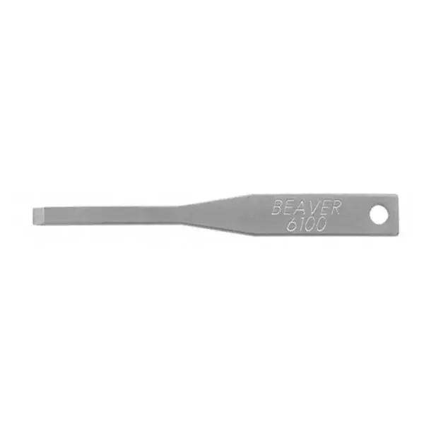 Beaver-Visitec Int Blade Surgical 61 1.31″ Stainless Steel Sterile Disposable 24/Pk – 376100