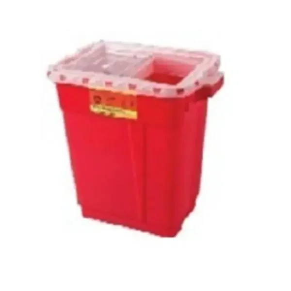 Becton-Dickinson Container Sharps 17Gal X-Large Plastic Red/Clear 5/Ca – 305665