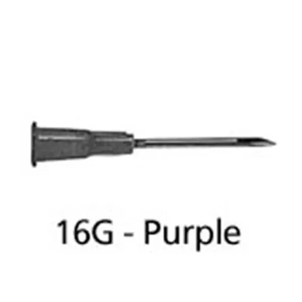 Becton-Dickinson Needle 16Gx1″ Precisionglide Conventional Regular Wall 100/Bx, 10 Bx/Ca – 305197