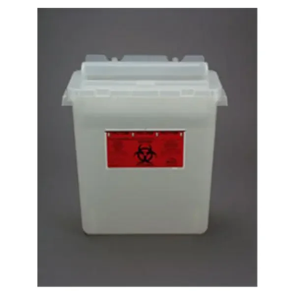Bemis Healthcare Container Sharps Sentinel 3Gal Plastic Translucent Beige 12/Case – 333 020