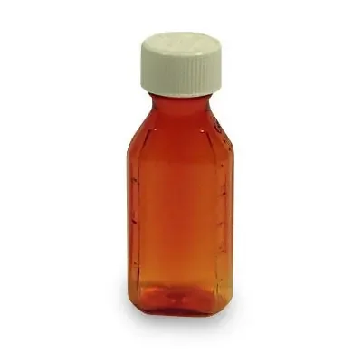 Berry Plastics BOTTLE, RX GRAD W/CAP AMBER OVAL 2OZ (100/CS) – 7061016002
