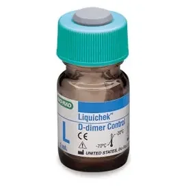Bio-Rad Laboratories Liquichek Coagulation Control D-Dimer Low Level 6 X 1 mL – 27100