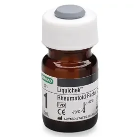 Bio-Rad Laboratories Liquichek Immunology Control Rheumatoid Factor Level 1 2 mL – 501