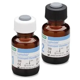 Bio-Rad Laboratories Lyphochek MiniPak Unassayed Control 80 Analytes Level 1 / Level 2 2 X 10 mL – 323X