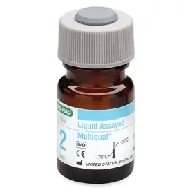 Bio-Rad Laboratories Multiqual Liquid Assayed Control Multiple Analytes Level 2 12 X 3 mL – 695