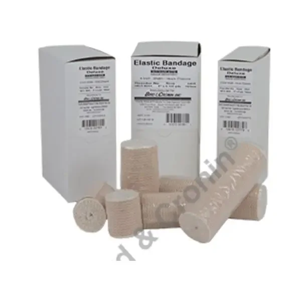 Bird & Cronin Bandage 2″X5Yd Compression Elastic Hook & Loop Closure Tan Lf 10/Bx – 0814-9042