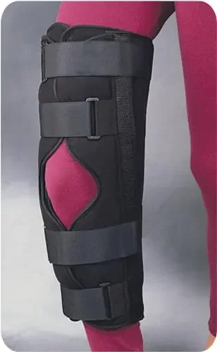 Bird & Cronin Knee Immobilizer One Size Fits Most Hook and Loop Closure 20 Inch Length Left or Right Knee – 8142704