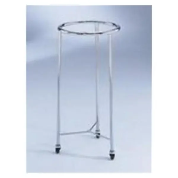 Blickman Industries Hamper Laundry Chrome Round 18″ Silver Ea – 962018000
