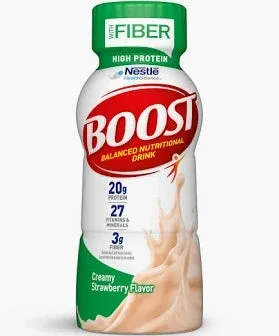Boost High Protein Nutritional Energy Drink 8 Oz., Creamy Strawberry