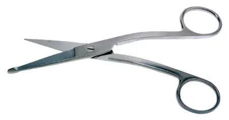 BR Surgical BR Surgical Bandage Scissors Knowles 5-1/2 Inch Length Surgical Grade Stainless Steel NonSterile Finger Ring Handle Straight Sharp/Blunt – BR08-93014