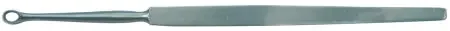 BR Surgical BR Surgical Dermal Curette Fox 5-1/2 Inch Length Single-ended Flat Handle 6 mm Tip Straight Fenestrated Oval Tip – BR75-12806