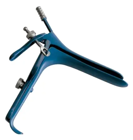 BR Surgical BR Surgical Electrosurgical Vaginal Speculum Pederson NonSterile Surgical Grade Coated German Stainless Steel Medium Right Side Open with PSE Tube Reusable Without Light Source Capability – BR71-12152