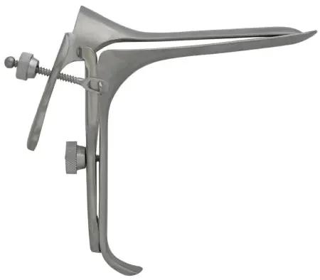 BR Surgical BR Surgical Vaginal Speculum Pederson NonSterile Surgical Grade German Stainless Steel Small Right Side Open Reusable Without Light Source Capability – BR70-12021