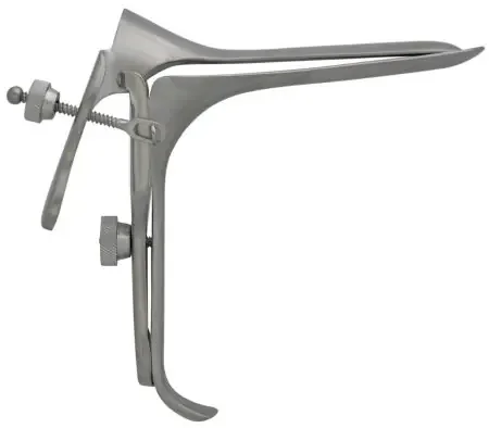 BR Surgical BR Surgical Vaginal Speculum Pederson NonSterile Surgical Grade German Stainless Steel X-Narrow Double Blade Duckbill Reusable Without Light Source Capability – BR70-12002XN