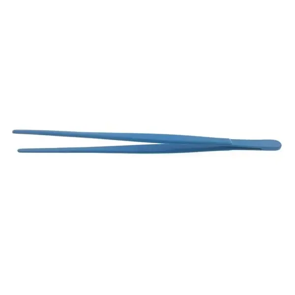 BR Surgical, Forcep Dressing 10″ Stainless Steel/Blue Coated Ea – BR71-10221C