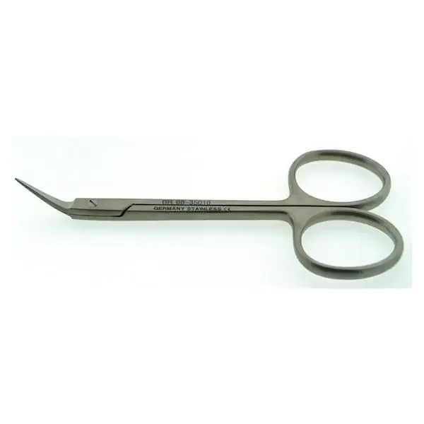 BR Surgical, Scissors Wilmer-Converse 4″ Sharp/Sharp Smooth Angled On Flat Stainless Steel Ea – BR08-35010