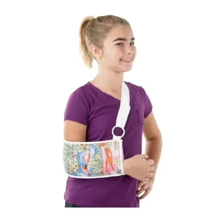Breg Breg Shoulder Sling 2X-Small Cotton Hook and Loop Closure Left or Right Arm – 8470