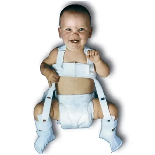 Breg. Harness Hook & Loop Wheaton Pavlik Child 16-18″ White Size Medium Ea – L1620-M