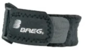 Breg Jumper‘s Knee Patella Tendon Strap X-Small Hook and Loop Closure 12 to 13 Inch Circumference Left or Right Knee – 96531