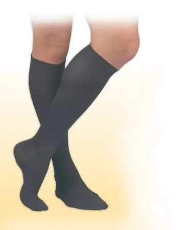 BSN Medical Activa Compression Socks Knee High Large Black Closed Toe – H3463
