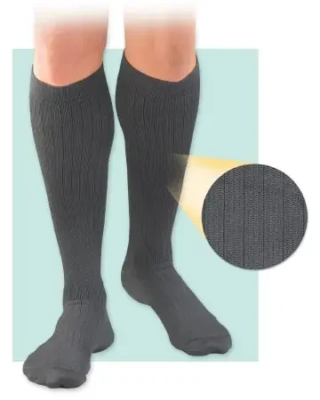 BSN Medical Activa Compression Socks Knee High Small Black Closed Toe – H3461