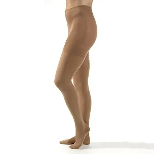 BSN Medical JOBST Relief Compression Pantyhose Waist High Medium Beige Open Toe – 114669