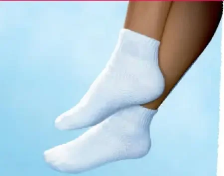 BSN Medical JOBST Sensifoot Diabetic Compression Socks Jobst Sensifoot Medium White Closed Toe – 110877