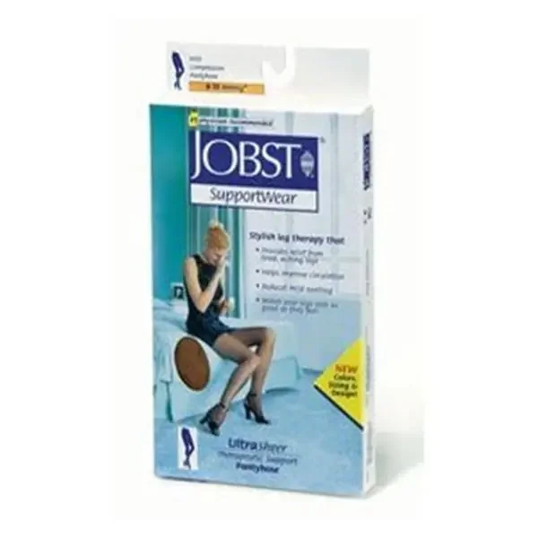 BSN Medical Pantyhose Compression Jobst Ultrasheer Supportwear Sun Bronze Size Small Ea – 117237