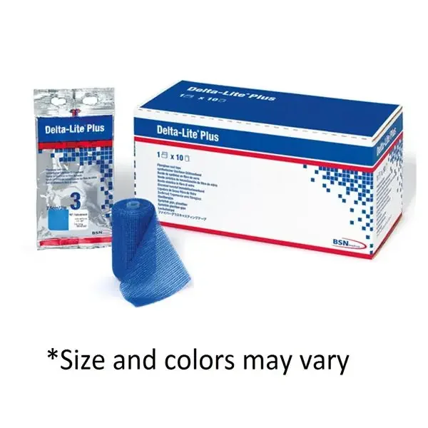 BSN Medical Tape Casting Delta-Lite Plus Fbrgls 3X4 Rl 3-5 Minute Set Time Lf Yellow 10Rl/Bx – 7345866