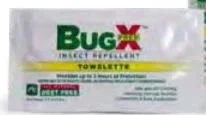 Bug X FR® Insect Repellent Towelettes