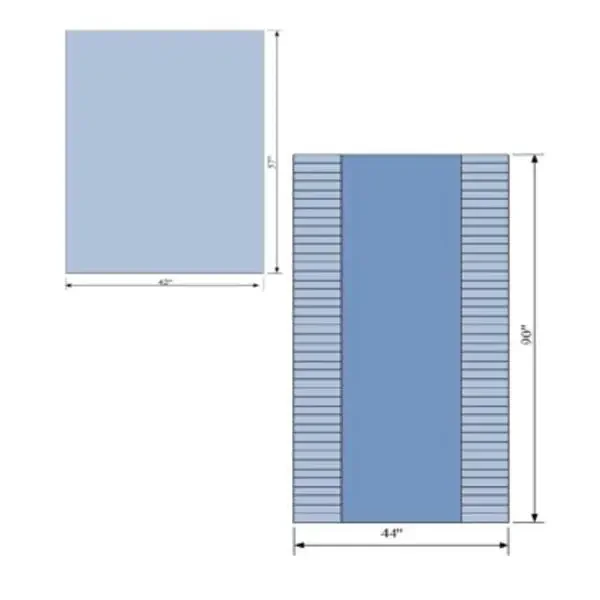 C-Core Medical Pack Drape Basic I With Fan Folded Drape 42X57″ 16/Ca – 60002