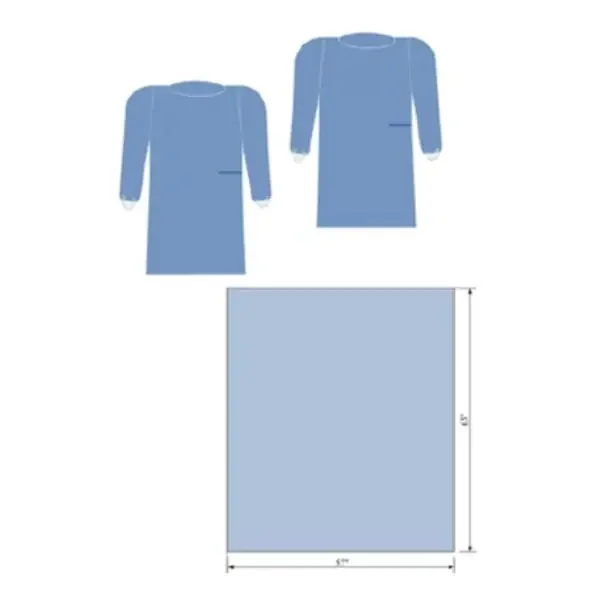 C-Core Medical Pack Drape Basic Iii With Drape/Non-Reinforced Sms Gown 12/Ca – 60006