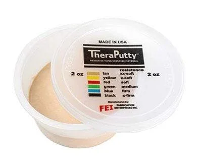 CanDo Antimicrobial Theraputty Exercise Material – 3 oz – Tan – XX-Soft