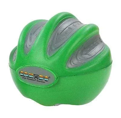 CanDo Digi-Squeeze hand exerciser – Large – green, moderate